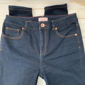 💙 ted baker dark wash denim skinny jeans